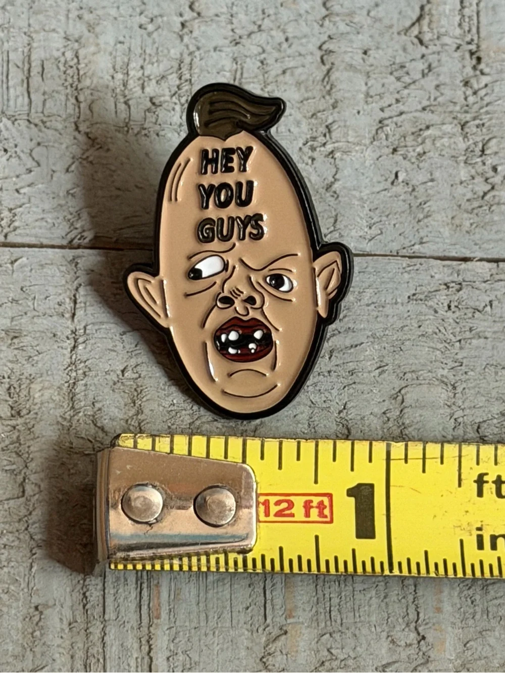 Hey You Guys - Sloth - Goonies Pin